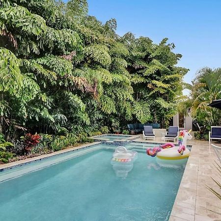 Stylish Tropical Oasis Hot Tub Pool Bbq Villa Fort Lauderdale Luaran gambar