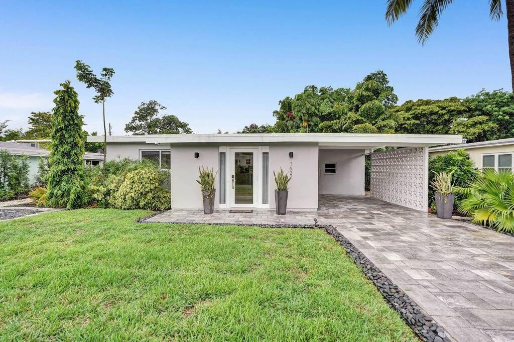 Stylish Tropical Oasis Hot Tub Pool Bbq Villa Fort Lauderdale Luaran gambar